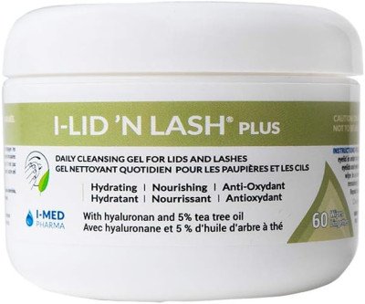 Gentle Daily Eye Cleanser - 60 Wipes for Healthy Lids & Lashes