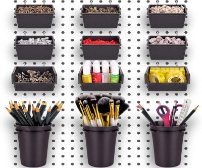 Declutter Your Workshop: 12 Pegboard Bins & Hooks