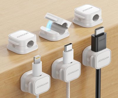 Declutter Your Space with Magnetic Cable Clips
