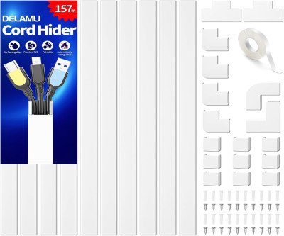 Tidy Up Your Space with Delamu Cord Hider