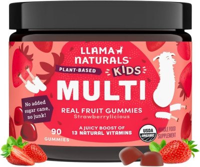 Delicious Kids Multivitamin Gummies - Whole Food Nutrition