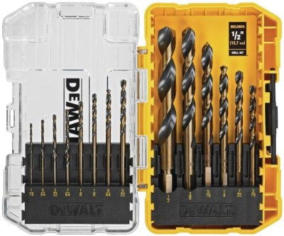DEWALT 14-Piece Drill Bit Set for Versatile Drilling
