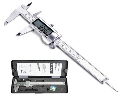 Precision Digital Caliper with Stainless Steel Construction