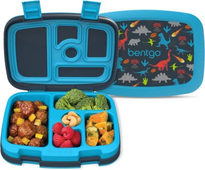 Keep Lunchtime Mess-Free with Dinosaur Bentgo Kids Lunch Box