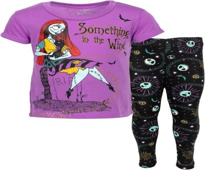 Disney Nightmare Before Christmas Girls T-Shirt & Leggings Set