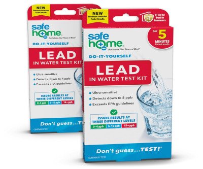 Quick DIY Lead Test for Safe Drinking Water (2-Pack)