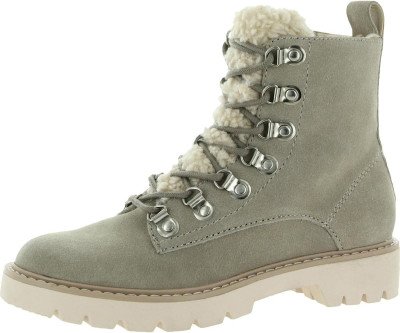 Cozy Suede Boots with Faux Fur Lining for Effortless Style