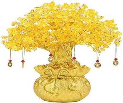 Dragon-Backed Citrine Tree for Prosperity & Luck