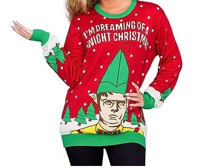 Dreaming of a Dwight Christmas Ugly Sweater