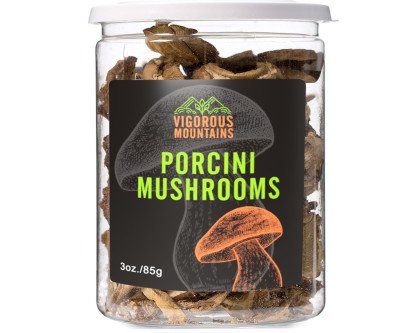 Umami-Rich Dried Porcini Mushrooms - 3oz