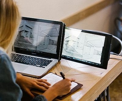 DUO Portable Dual Screen Laptop Monitor