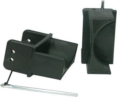 Durable Black Plastic Jump Cups for Horse Arenas