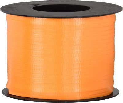 Easy-Curl Tropical Orange Ribbon for Perfect Gift Wraps