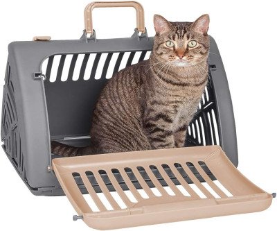 Easy-Entry Foldable Cat Carrier for Stress-Free Travel