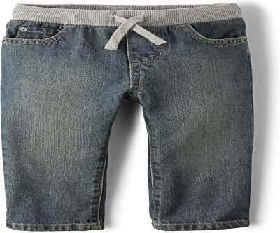 Easy Pull-On Straight Jeans for Toddler Boys