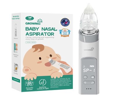 Effortless Baby Nasal Relief: Electric Aspirator with Music & Light