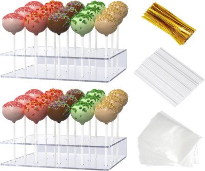 Elegant Cake Pop Stand Set for Parties