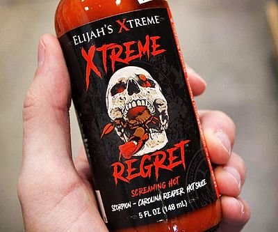 Elijah’s Xtreme Regret Hot Sauce