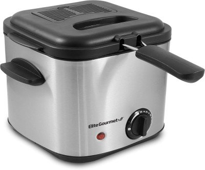 Perfect Crispy Results Every Time: Elite Electric Deep Fryer