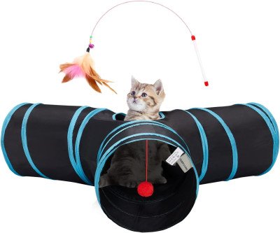Endless Fun with the 3-Way Cat Tunnel