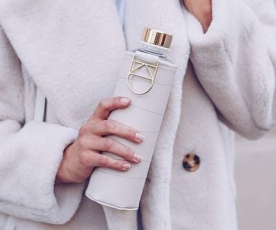 EQUA Glass Water Bottle