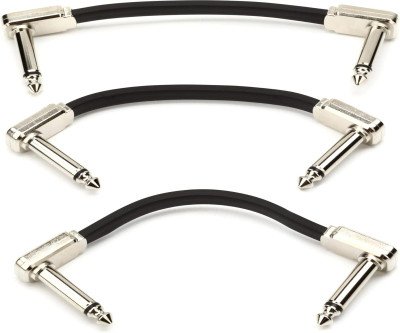 Clean Pedalboard Setup with Ernie Ball Flat Patch Cables