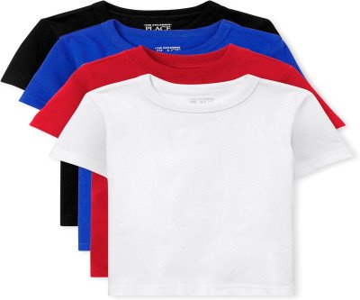 Essential 4-Pack Short Sleeve Tees for Little Ones