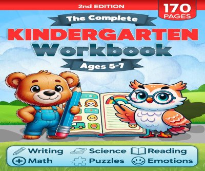 Exciting Kindergarten Workbook for Learning Success