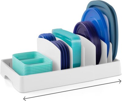 Tame Kitchen Clutter with Expandable Lid Organizer