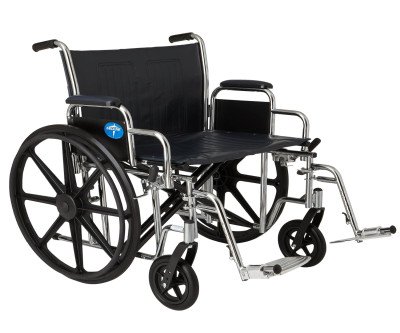 Extra-Wide Bariatric Wheelchair: 24