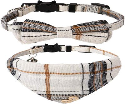 Stylish Breakaway Cat Collars with Bells - 2 Pack