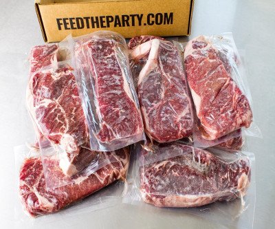 Farm Fresh New York Strips - 10 Hand-Cut Steaks