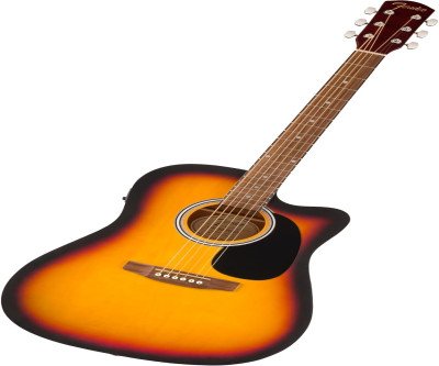Beginner's Dream: Fender Acoustic Electric Guitar with Free Lessons
