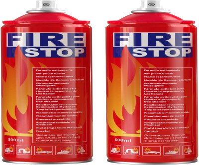 Stay Safe with a Compact Fire Extinguisher 2-Pack