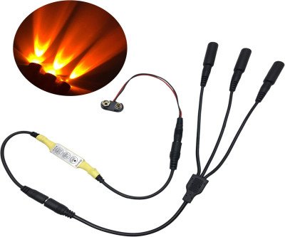Create Realistic Flame Effects with Micro Flicker Light Kit