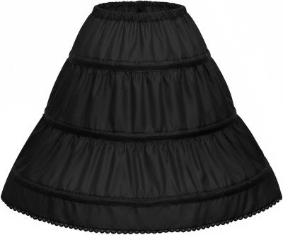 Fluffy 3-Hoop Petticoat for Flower Girl Dresses