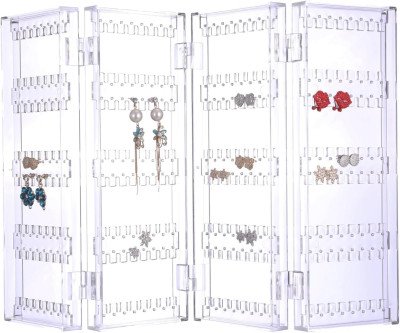 Foldable 5-Tier Earring Organizer Holds 256 Studs