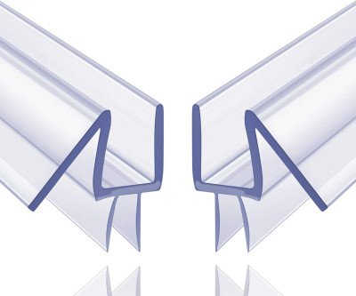 Stop Shower Leaks: Frameless Glass Door Seals (2-Pack)