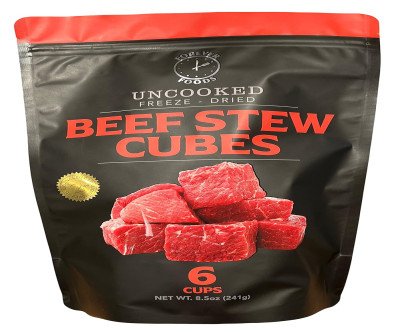 Freeze-Dried Beef Stew: 2 lbs Ready in Minutes