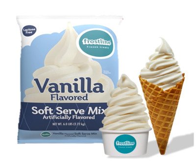 Delicious Vanilla Soft Serve Mix - Just Add Water or Dairy!