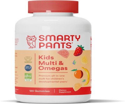 Fun Fruit Gummies: Kids' Vitamins & Omega-3 Daily