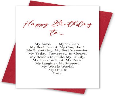 Make Him Laugh: Funny Birthday Card for Husband or Boyfriend