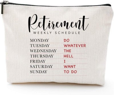 Funny Retirement Makeup Bag for All Occasions