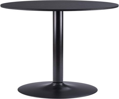 Space-Saving Bar Table with Modern Obsidian Finish