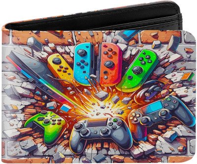 Cool Gamer Leather Wallet for Boys Ages 4-16