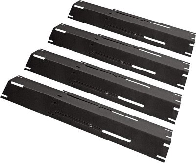Gas Grill Heat Plates - Adjustable Heavy Duty Flare-Up Protection (4 Pack)