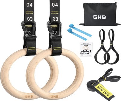 GHB Olympic Gym Rings: Build Strength Anywhere