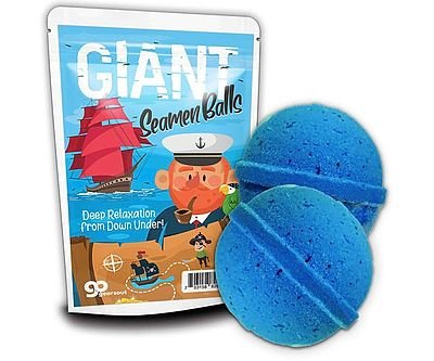 Giant Seamen Bath Bombs