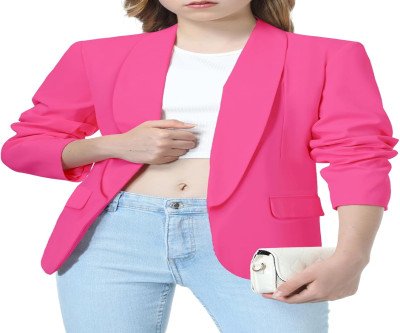 Girls' Elegant Blazer Jacket: Smart Style for School & Special Events