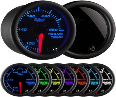 Monitor Transmission Temperature & Prevent Overheating - 7 Color GlowShift Gauge